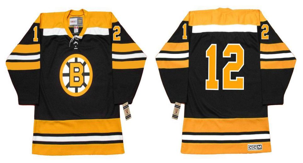 2019 Men Boston Bruins #12 Cashman Black CCM NHL jerseys1->boston bruins->NHL Jersey